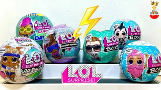 LOL SURPRISE MIX! Battle Girls Lol VS Boys Lol, SURPRISES, Toys LOL, Kinder Surprise unboxing