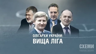 Схеми. Олігархи України: вища ліга