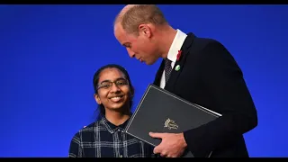 Prince William, Indian girl Vinisha Umashankar take centre stage at COP26