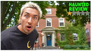 Staying At The Most HAUNTED Reviewed House in Salem... (Joshua Ward House)