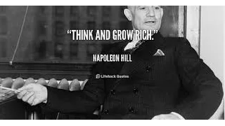 Think and Grow Rich Earl Nightingale - Napoleon Hill