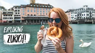 Zürich FIRST IMPRESSIONS! - Swiss Food, Epic Views & More! (Zürich, Switzerland)