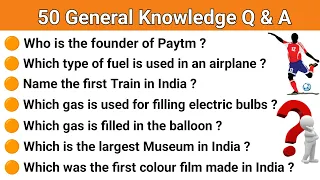 50 General Knowledge Questions & Answers | Gk Questions & Answers | General Awareness | Gk Quiz #gk