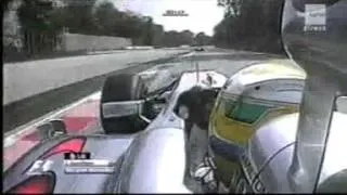 F1 2009 - Italy - On board Lewis Hamilton Big Crash in the last lap