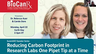 Summit4CI Speaker Series: Reducing Carbon Footprint in Research Labs One Pipet Tip at a Time