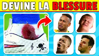 😱 Devine la BLESSURE, le CARTON ROUGE, qui PLEURE...? 💔🩹 | Quiz Football, Mbappé, Messi, Ronaldo