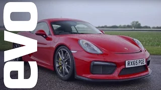 Porsche Cayman GT4 onboard | evo Track Car of the Year