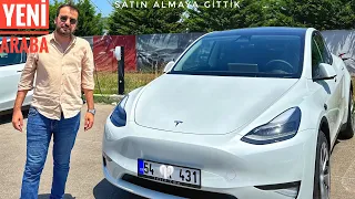 YENİ ARABAMIZ! | TESLA MODEL Y ALDIM |  TESLİMAT AŞAMALARI YENİ PLAKA | VLOG