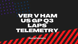 Max Verstappen v Lewis Hamilton lap comparison with minisectors | US Grand Prix 2021 Q3