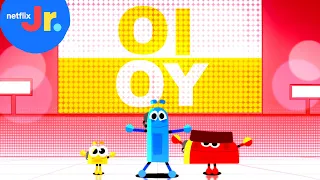 How Do "OI" & "OY" Sound? | StoryBots: Learn to Read | Netflix Jr