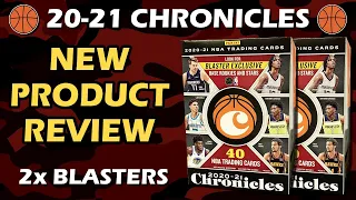 NEW CHRONICLES RETAIL!! 2020-21 Panini Chronicles Basketball Blaster 2x Box Review