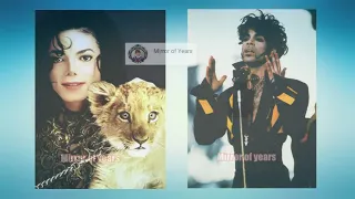 Michael Jackson vs Prince 0 To 58 Years Old