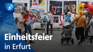 Bürgerfest zum Tag der Deutschen Einheit in Erfurt