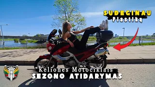 "Kelionės Motociklais" ATIDARYMAS 2024! 4K GOPRO 12