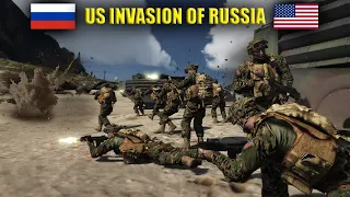 The US Invasion of Russia | World War 3 | GTA 5 War Movies