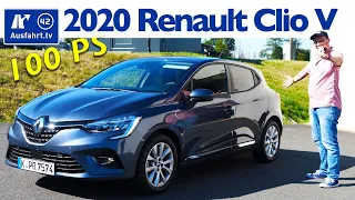 2020 Renault Clio TCe 100 Experience - Kaufberatung, Test deutsch, Review, Fahrbericht Ausfahrt.tv