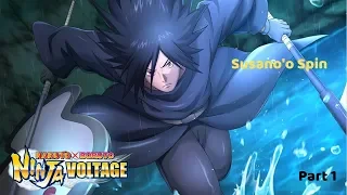 Madara Susano'o: Spin vs all Ultimate's | Naruto X Boruto Ninja Voltage