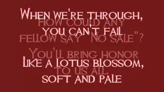 Honor To Us All- Mulan (lyrics)