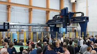 Watch The World's Largest 3D Printer In Action!