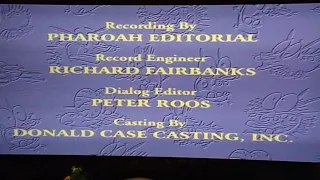 Courage The Cowardly Dog end credits and Stretch Films logo "Banana guy version"