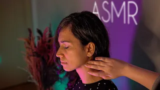 ASMR 👂 Miraculous Ear Brush Massage and Gentle Touches of Neck, Cheek, Eyebrow