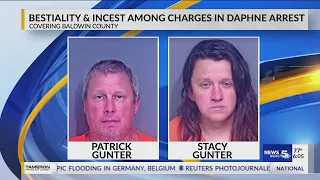 Two charged with incest in Daphne
