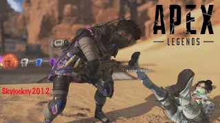 Apex Legends All finishers on Wraith (Quarantine 722) (request)