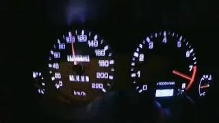 Nissan primera turbo sr20det 0 a 150 km/h 0.6b