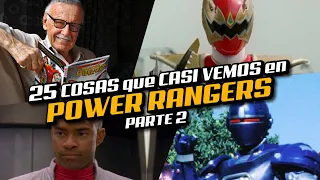 ⚡ 25 COSAS que CASI VEMOS en POWER RANGERS: PARTE 2 ⚡ | Armando R.