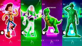 🔥Toy Story Team 🔥Woody Pride 🆚 Buzz Lightyear 🆚Rex the T-Rex 🆚 Sarge🔥 Who will win?