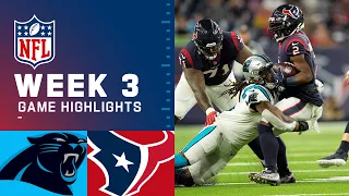 Carolina Panthers vs. Houston Texans Week 3 | 2021 NFL Game Highlights