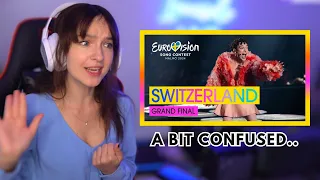 Nemo - The Code (LIVE) | Switzerland🇨🇭| Grand Final | Eurovision 2024 | First Time Reaction