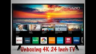 Unboxing Vizio 4K D Series 24 inch TV