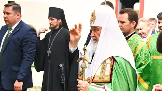 Патриарх Кирилл приехал в Троице-Сергиеву Лавру