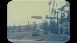 A drive through Hollywood, 1964