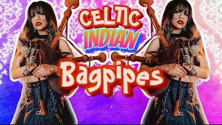Indian-Celtic Crossover Bagpipe Music (Mehndi Da) - The Snake Charmer