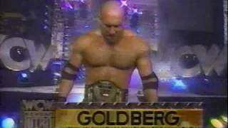 (04.28.1998) WCW Monday Nitro Pt. 10 - Goldberg vs. Jerry Flynn.avi