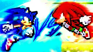 SONIC VS. KNUCKLES (SPRITE ANIMATION CANCELED)
