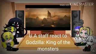 UA staff reacts to Godzilla: King of the monsters trailer + ending