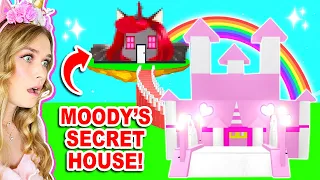 MOODY *SECRETLY* Built A HOUSE On TOP Of Mine In Adopt Me! (Roblox)