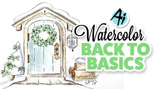 Ai Watercolor - Back to Basics with Kendra - Dec 28, 2021