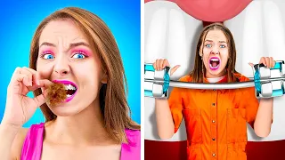 FUNNY GIRLY PROBLEMS NO MAN WILL UNDERSTAND || Braces, Long Hair, Long Nails, Short VS Tall