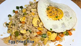 Egg Fried Rice - How to make Egg fried rice - Egg Fried recipe -  The best egg fried rice