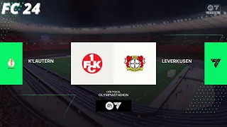 1. FC Kaiserslautern vs Bayer 04 Leverkusen | DFB-Pokal | EA FC 24 |