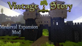 Vintage Story | MEDIEVAL EXPANSION MOD (Gates, Bridges, Hydro Power, etc...) | Mod Showcase [1.18.7]