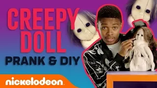 Creepy Doll DIY Prank Ft. Jace Norman, JoJo Siwa & More! 🎃 Halloween | Nick
