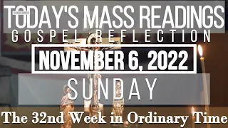 Today's Mass Readings & Reflection | November 6, 2022 - Sunday (The 32nd Week in Ordinary Time)