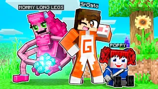 ¡Paso Minecraft PERO POPPY PLAYTIME 2 ME AYUDA! 😂 | SRGATO MINECRAFT PERO ME AYUDA POPPY PLAYTIME 2