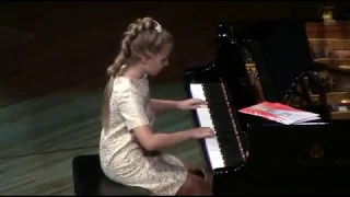 Алиса Рогулина, 10 лет. GnesinJazz. Маленькие гиганты большого джаза. Москва, 17.11.2017