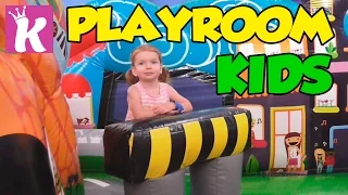 Детский развлекательный центр с лабиринтами горками и батутами kids entertainment center